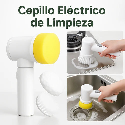 Cepillo Eléctrico Magic 5 en 1: Limpieza Profesional y Cuidado Total en Casa